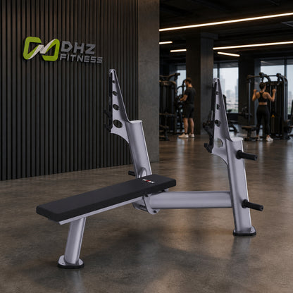 DHZ TITAN Extreme T933P Olympic Flat Bench – Olympische Flachbank – olympic flat bench langhantelbank performance ambiente urban