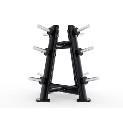 DHZ TITAN Extreme T945 Deluxe Weight Tree – Professioneller Scheibenständer – deluxe weight tree obsidian black dreiviertelansicht