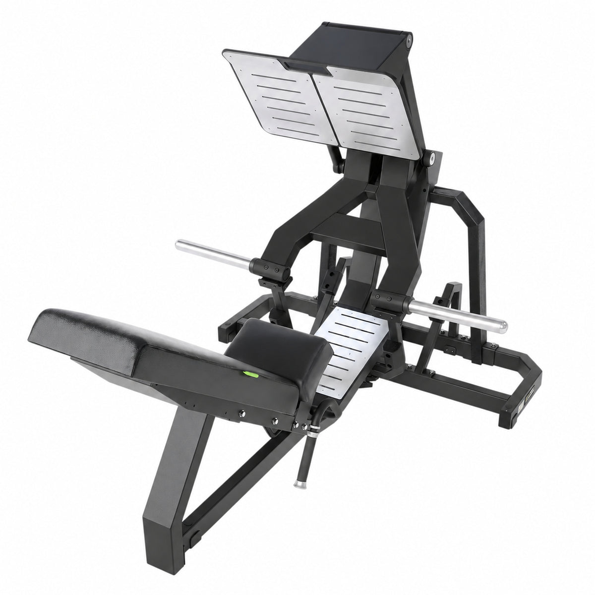 DHZ Y900 Y950 Beinpresse (Leg Press) in Schwarz-Schwarz – Ansicht von oben