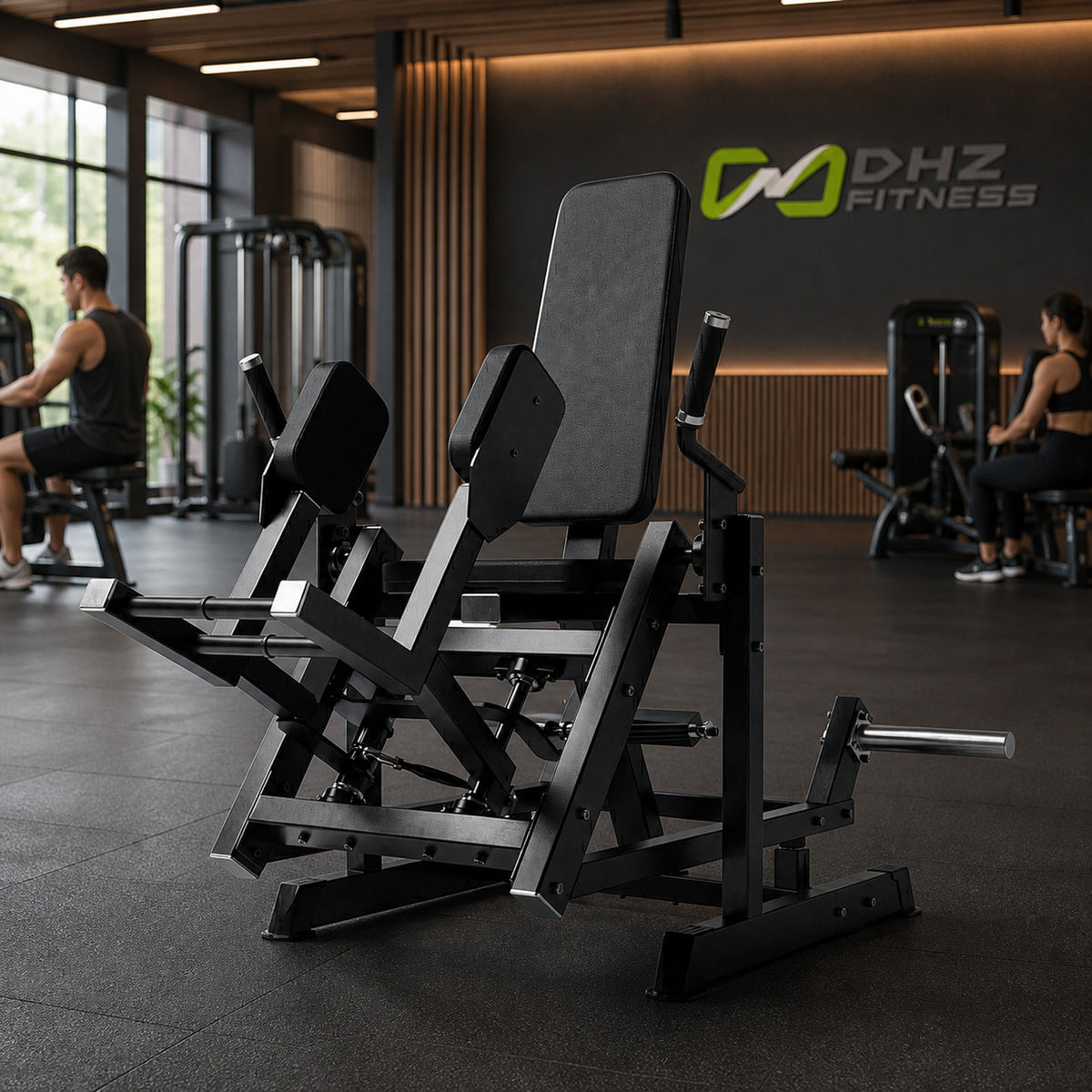 DHZ A604 Multi Abductor – Produktansicht des professionellen Fitnessgeräts – Fitnessstudio, Krafttraining und kommerzieller Studioeinsatz