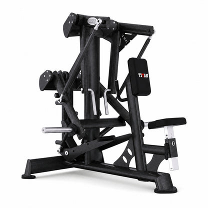 DHZ TITAN Extreme T904 Super Low Row Rudermaschine für oberen Rückenaufbau – super low row obsidian black hauptansicht