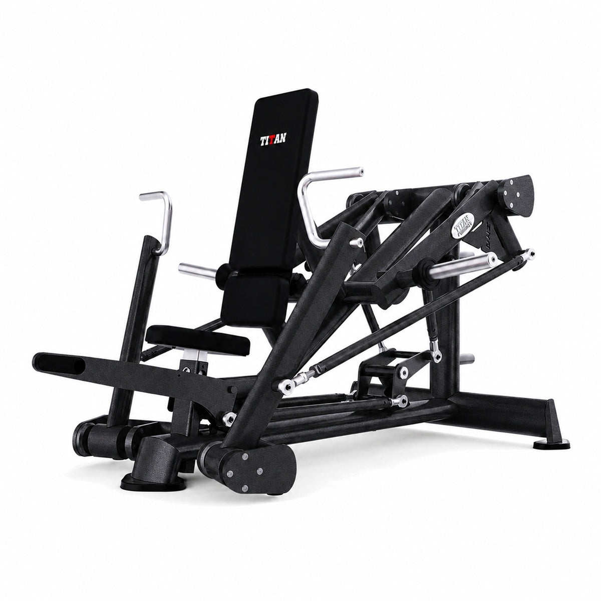 DHZ TITAN Extreme T905 Super Decline Chest Press – Brustpresse für unteres Brusttraining – super decline chest press obsidian black hauptansicht