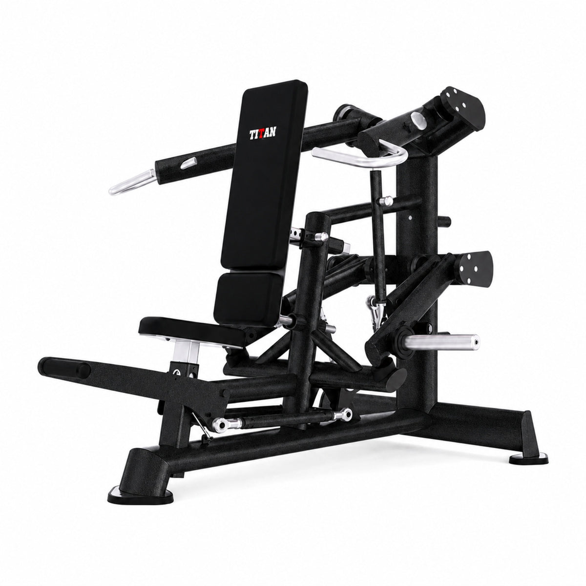 DHZ TITAN Extreme T909 Super Deltoid Press – Professionelle Schulterpresse für effektives Schultertraining – super deltoid press obsidian black hauptansicht