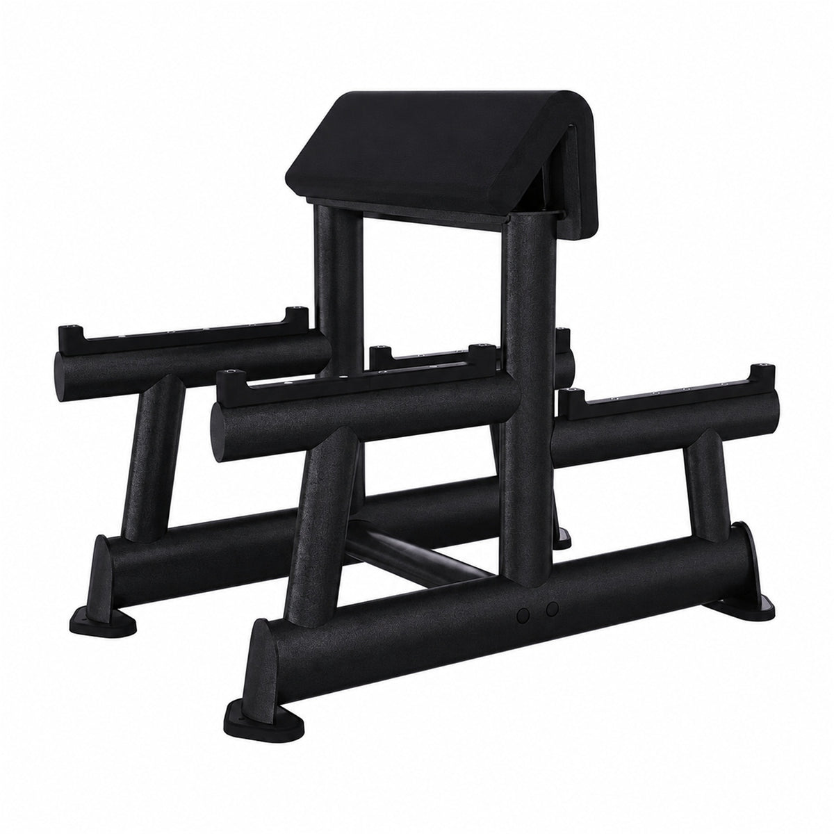 DHZ TITAN Extreme T934 Dual Preacher Curl Bench – Professionelle Scottbank – dual preacher curl bench scottbank obsidian black hauptansicht