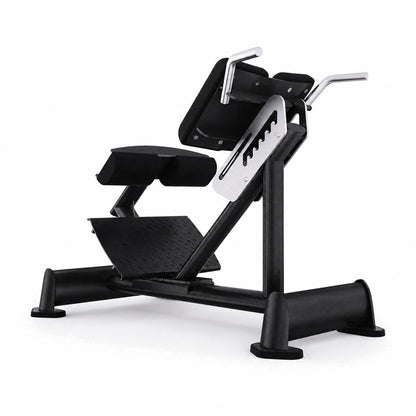 DHZ TITAN Extreme T935 Back Extension – Professionelle Hyperextension Bank für das Rückenstreckertraining – back extension hyperextension bank obsidian black hauptansicht