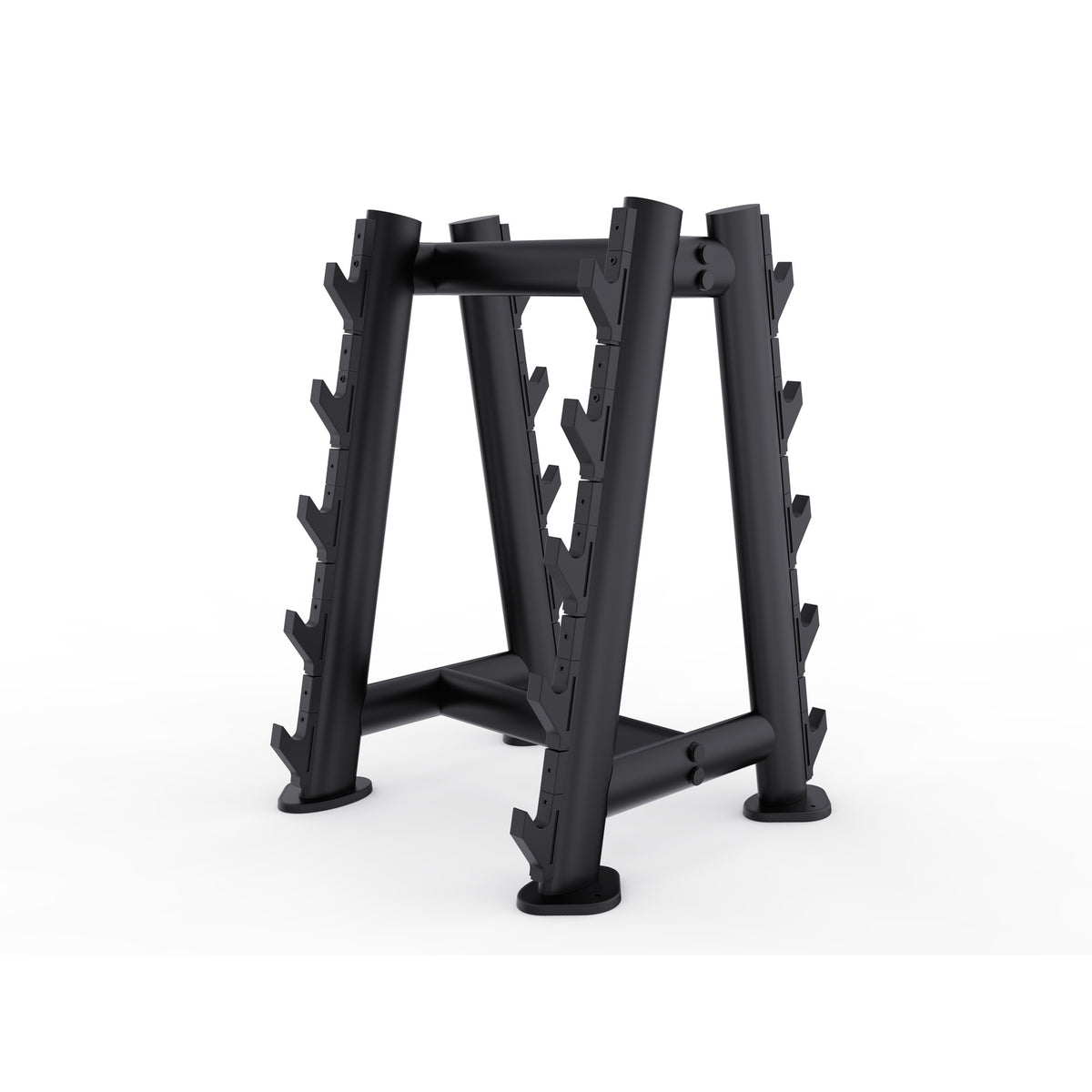 DHZ TITAN Extreme T942 Barbell Rack – Professioneller Langhantelständer – barbell rack langhantelstaender obsidian black hauptansicht