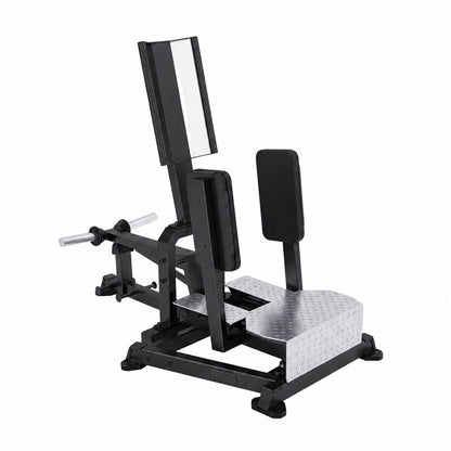 DHZ TITAN Mechanix Y985ZA Standing Abductor – Plate Loaded Abduktorenmaschine – dhz titan mechanix y985za standing abductor obsidian black perspektivansicht 