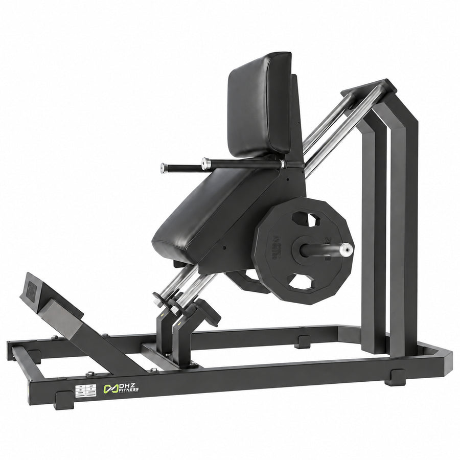 DHZ Y900 Y945 Wadenmaschine (Calf) in Schwarz-Schwarz – Hauptansicht