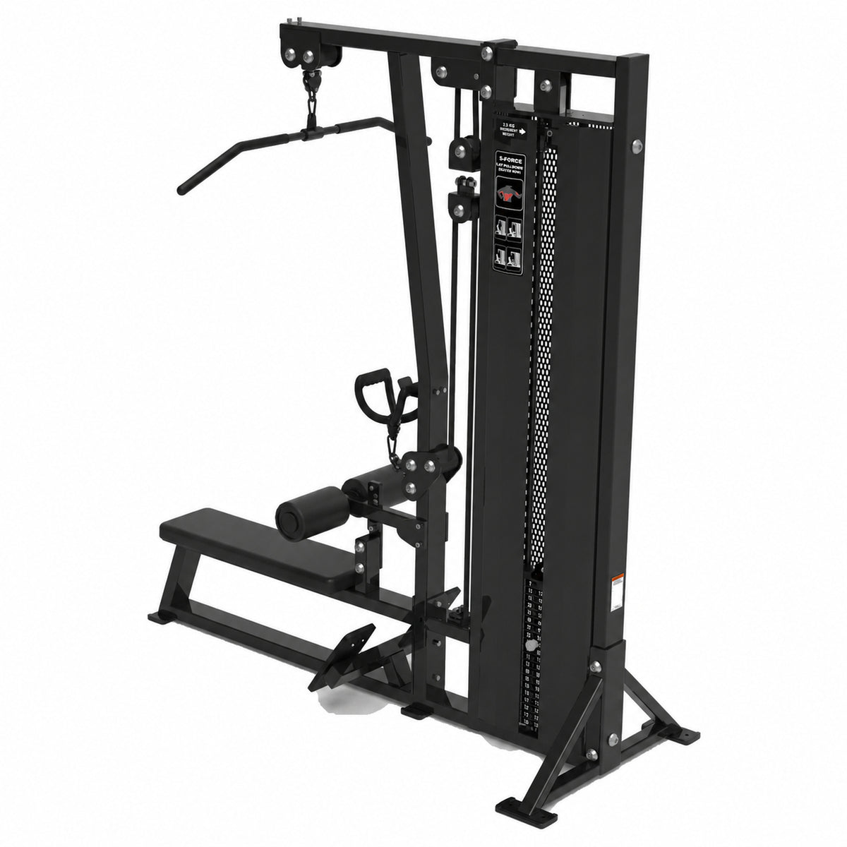 DHZ S-FORCE SM5085 Dual Lat & Long Pull – stahování a spodní kladka v jednom pro fitness centra