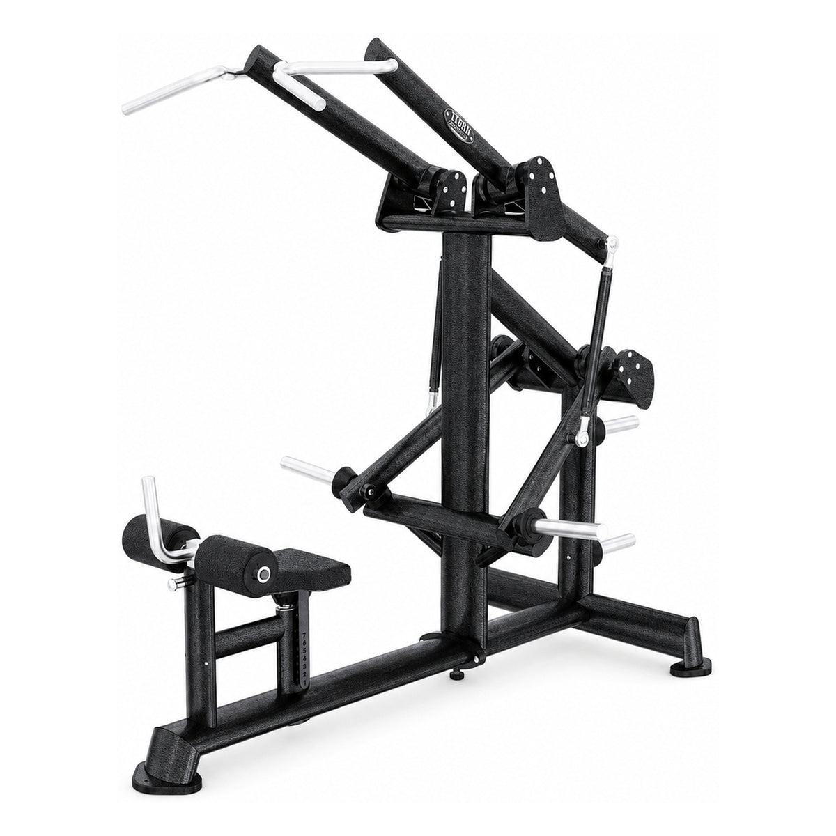 DHZ Titan Extreme T901 High Row – Ansicht hinten links in Obsidian Black
