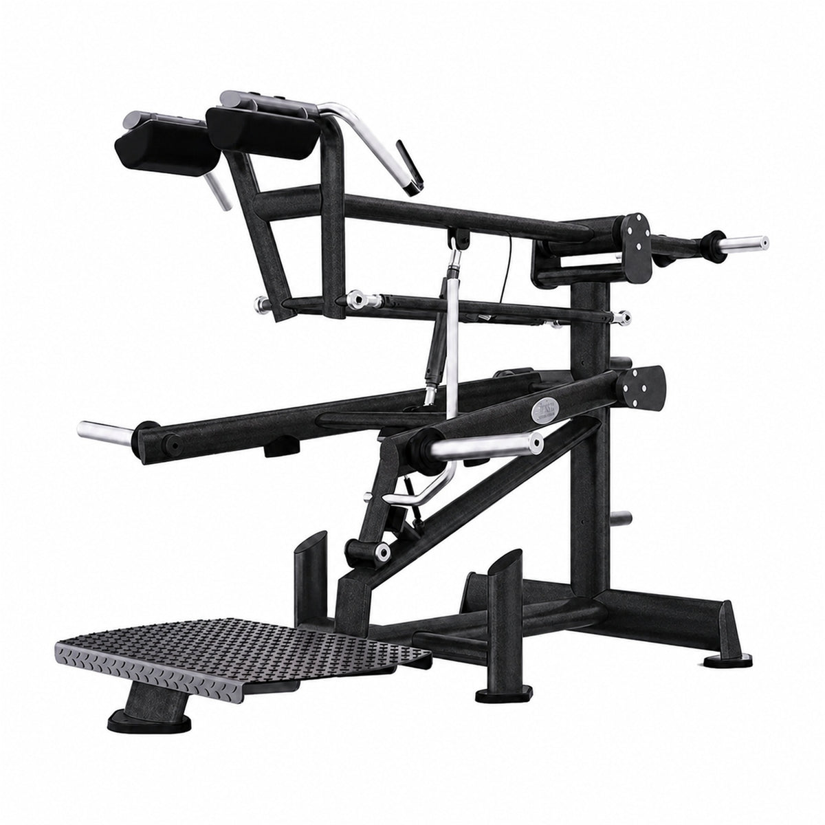 DHZ TITAN Extreme T912 Super Squat – Kniebeugenmaschine für Gesäß- und Beintraining – super squat obsidian black hauptansicht