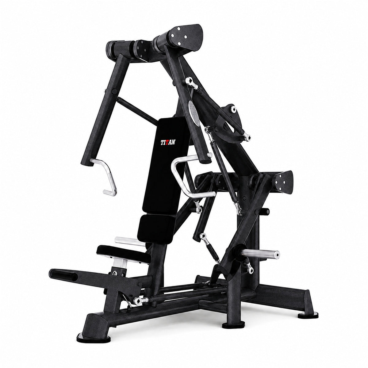 DHZ TITAN Extreme T914 Super Vertical Chest Press – Brustpresse für obere Brustmuskulatur – super vertical chest press obsidian black hauptansicht