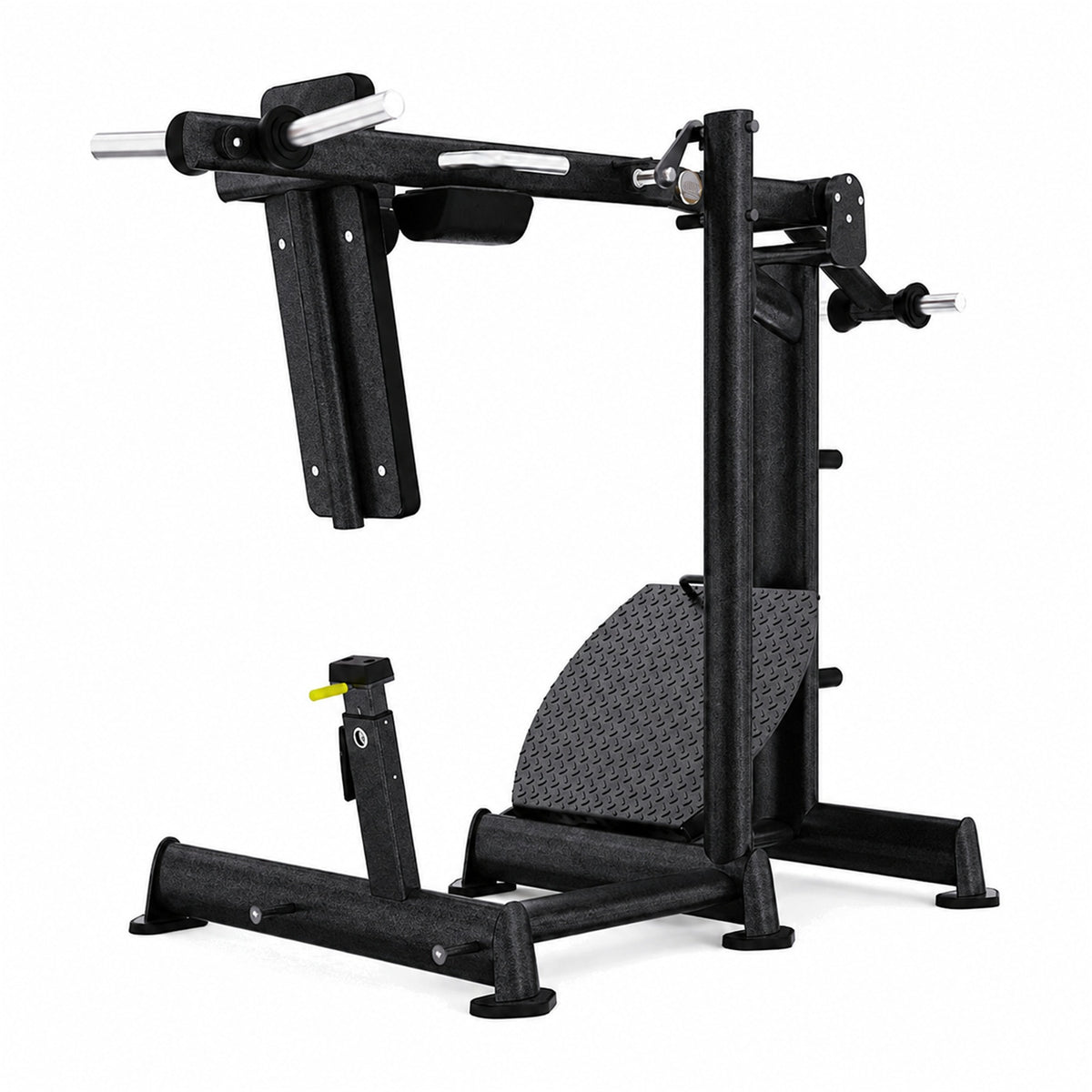 DHZ TITAN Extreme T916 Pendulum Squat – Kniebeugenmaschine für Bein- und Gesäßtraining – pendulum squat beintraining obsidian black hauptansicht
