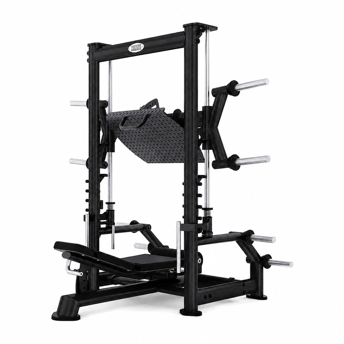 DHZ TITAN Extreme T919 Vertical Leg Press – Vertikale Beinpresse für Quadrizeps- und Beintraining – vertical leg press beinpresse obsidian black hauptansicht