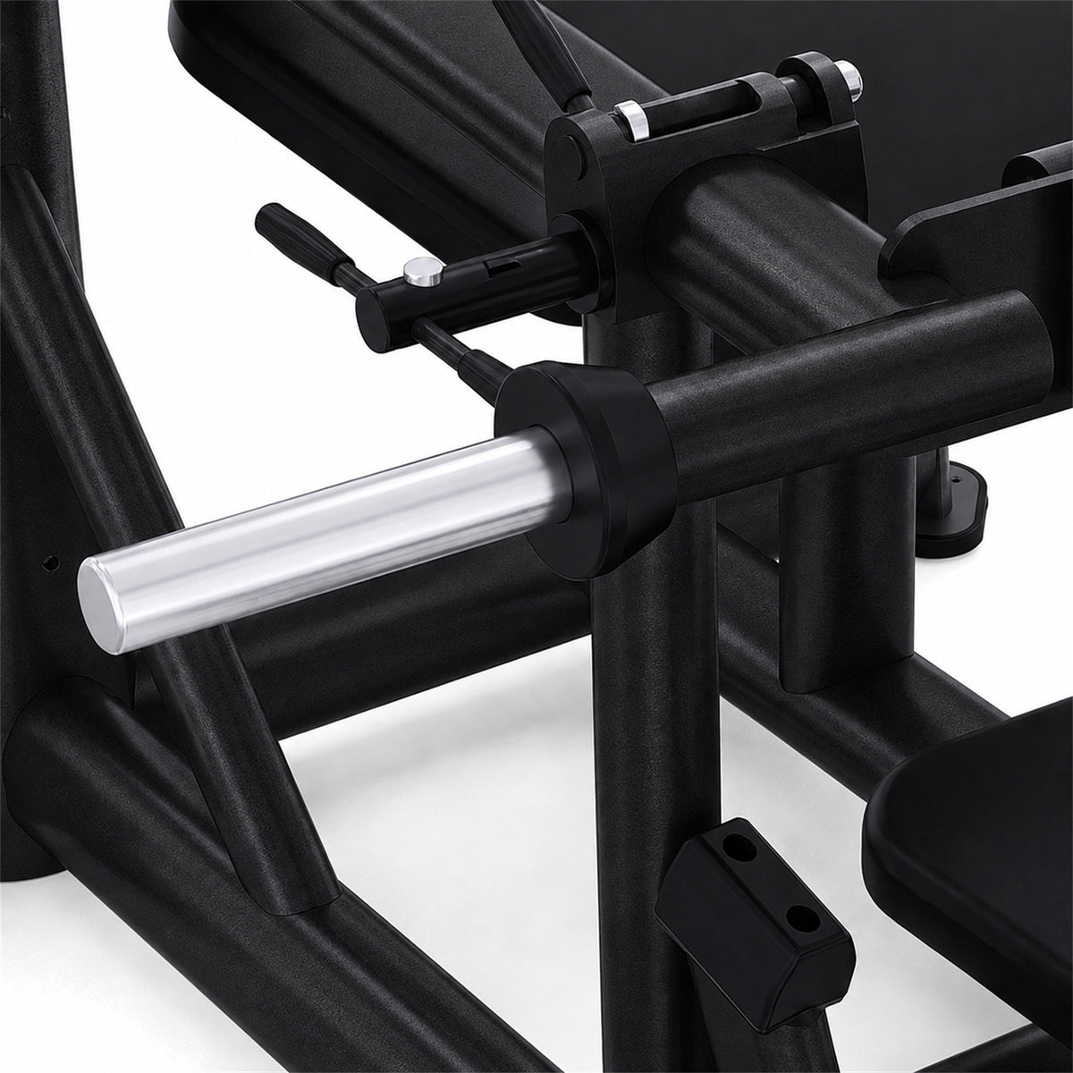 DHZ TITAN Extreme T925 Roller Hip Thrust – Hip Thrust Maschine für Gesäßtraining – roller hip thrust obsidian black produktansicht 04