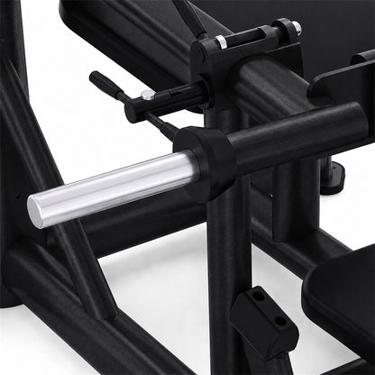 DHZ TITAN Extreme T925 Roller Hip Thrust – Hip Thrust Maschine für Gesäßtraining – roller hip thrust obsidian black produktansicht 04