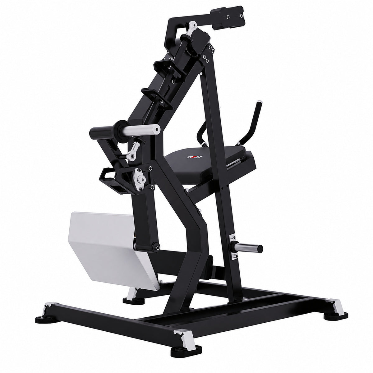 DHZ TITAN Mechanix Y940ZA Rear Kick - Plate Loaded Glute Trainer – rear kick obsidian black seitenansicht links