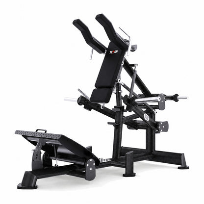 DHZ TITAN Extreme T911 Power Squat – Kniebeugenmaschine für Bein- und Gesäßtraining – power squat obsidian black hauptansicht