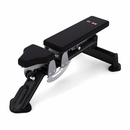 DHZ TITAN Extreme T927 Adjustable Bench – Verstellbare Hantelbank – verstellbare hantelbank obsidian black produktansicht 03