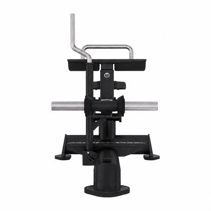 DHZ TITAN Extreme T937 Seated Calf – Professionelle Wadenmaschine – seated calf wadenmaschine obsidian black frontansicht