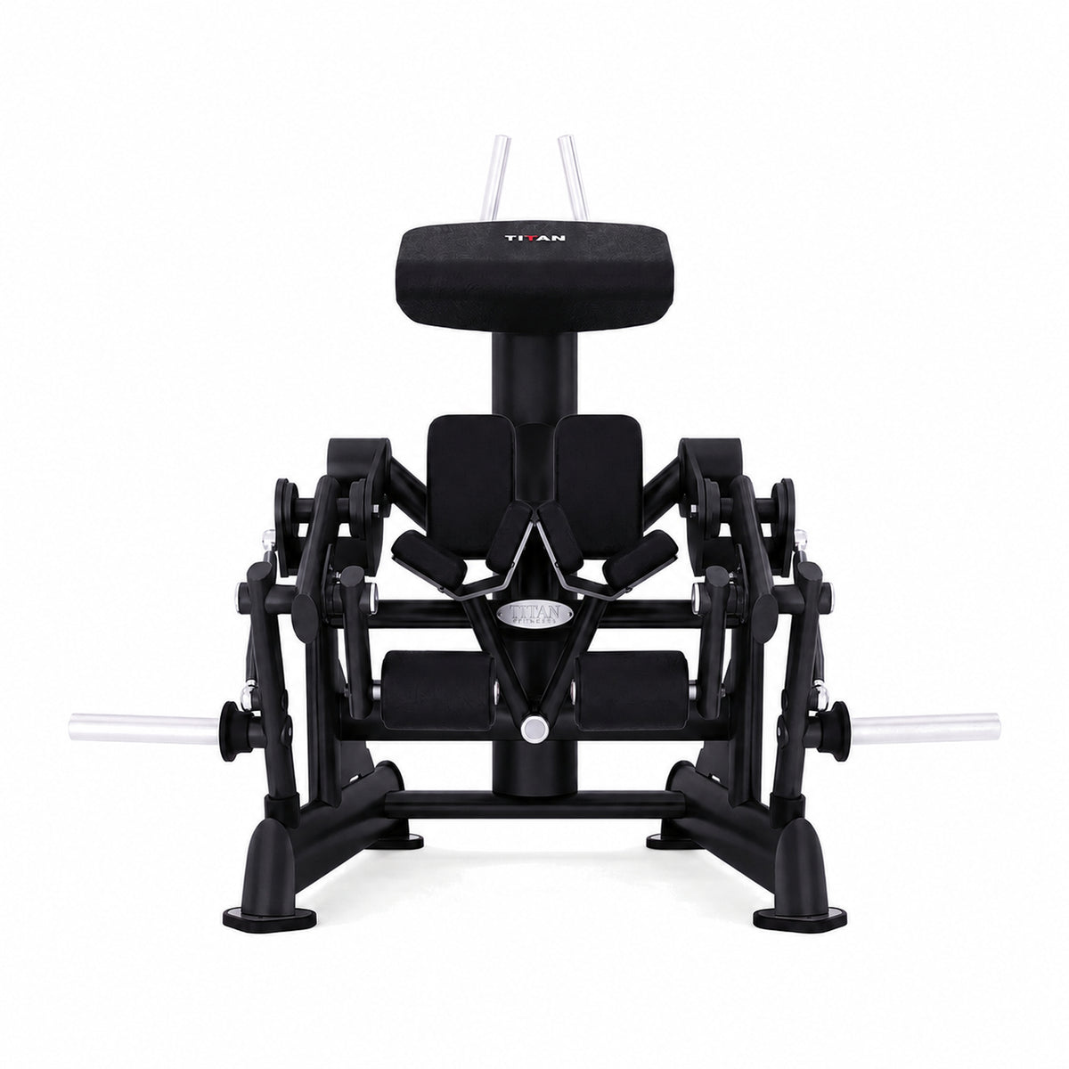 DHZ TITAN Extreme T953 Standing Alternate Leg Curl – standing alternate leg curl obsidian black frontansicht