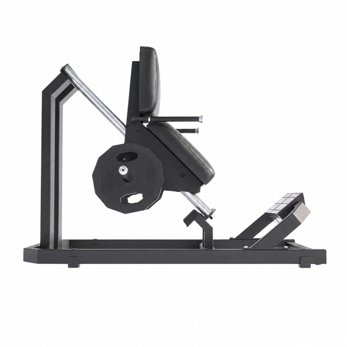 DHZ Y900 Y945 Wadenmaschine (Calf) in Schwarz-Schwarz – Seitenansicht