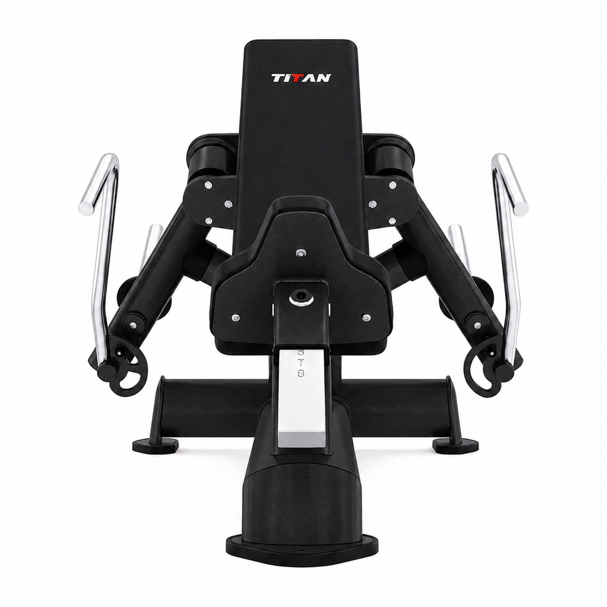 DHZ TITAN Extreme T921 Incline Fly – Schrägbank Butterfly für obere Brust – incline fly obere brust obsidian black frontansicht
