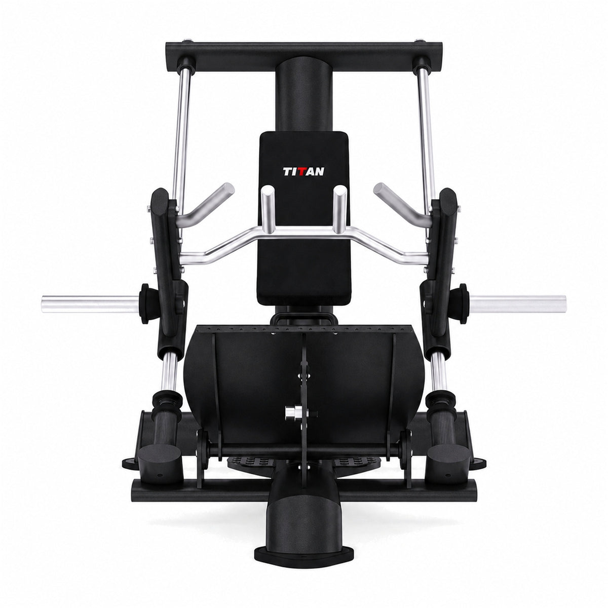 DHZ TITAN Extreme T923 Incline Linear Row – Linearer Rückentrainer – incline linear row obsidian black produktansicht 02