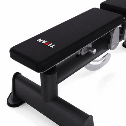 DHZ TITAN Extreme T927 Adjustable Bench – Verstellbare Hantelbank – verstellbare hantelbank obsidian black produktansicht 05