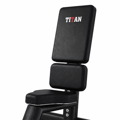 DHZ TITAN Extreme T930 Multi-Purpose Bench – Sitzbank – multi purpose bench trainingsbank obsidian black polster detail