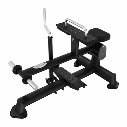 DHZ TITAN Extreme T937 Seated Calf – Professionelle Wadenmaschine – seated calf wadenmaschine obsidian black dreiviertelansicht