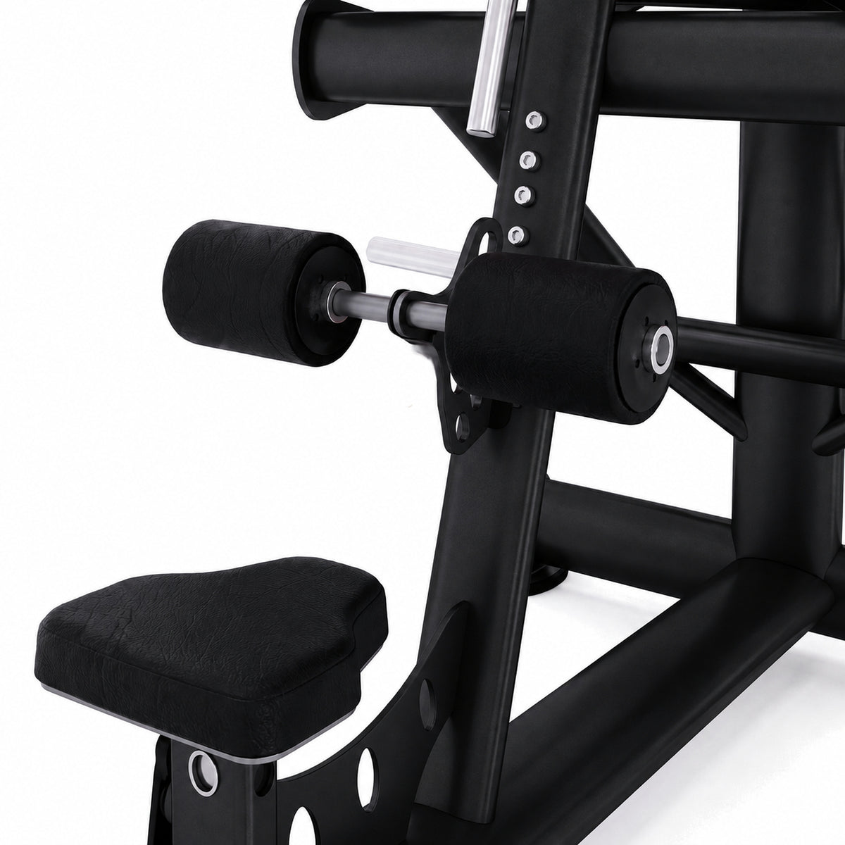 DHZ TITAN Extreme T949 Super Circular Lat Pull – super circular lat pull obsidian black sitz rollen detail