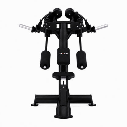 DHZ TITAN Extreme T952 Angled Butterfly – angled butterfly obsidian black frontansicht