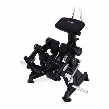 DHZ TITAN Extreme T953 Standing Alternate Leg Curl – standing alternate leg curl obsidian black dreiviertelansicht