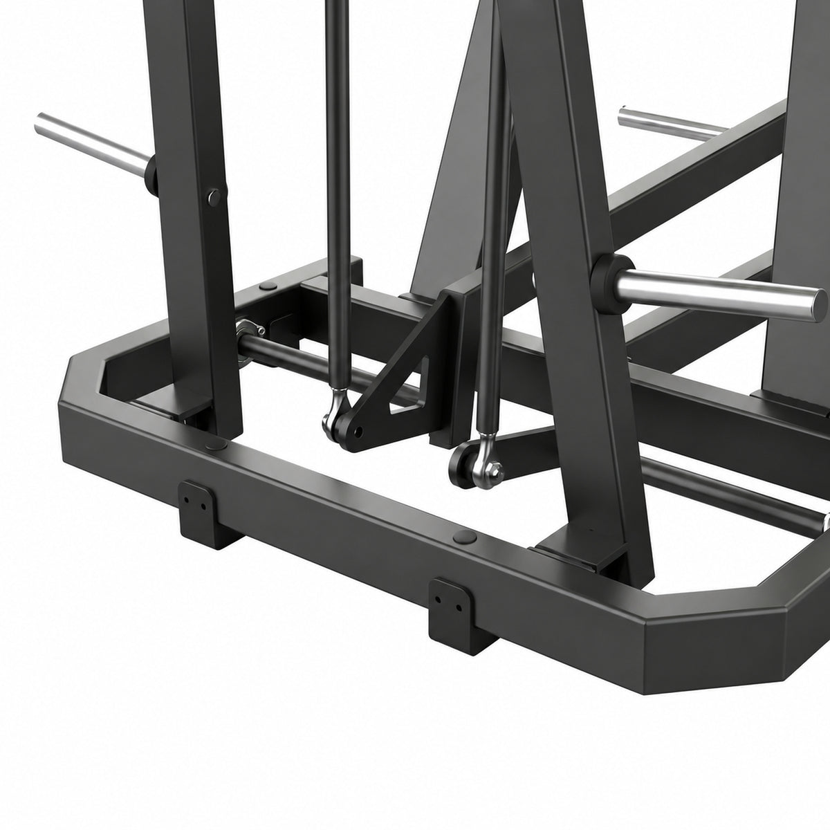 DHZ Y900 Y920L Latzugmaschine (Pull Down) mit Einstiegshilfe – Detail von Rahmen und Einstiegshilfe