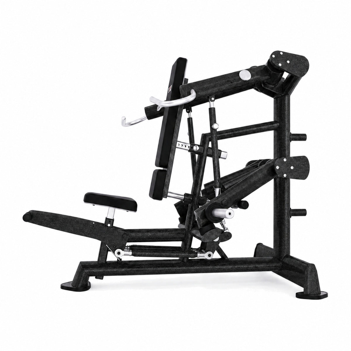 DHZ TITAN Extreme T909 Super Deltoid Press – Professionelle Schulterpresse für effektives Schultertraining – super deltoid press obsidian black seitenansicht