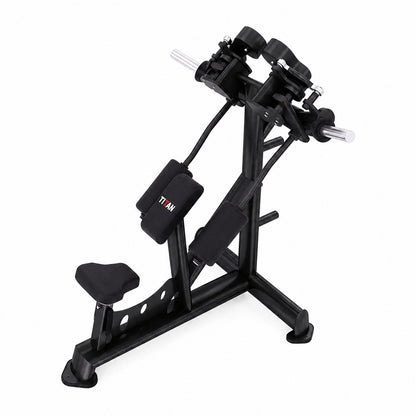 DHZ TITAN Extreme T952 Angled Butterfly – angled butterfly obsidian black dreiviertelansicht