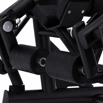 DHZ TITAN Extreme T953 Standing Alternate Leg Curl – standing alternate leg curl obsidian black beinrollen mechanik detail