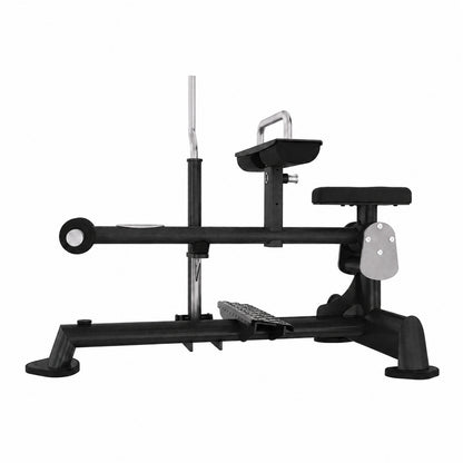 DHZ TITAN Extreme T937 Seated Calf – Professionelle Wadenmaschine – seated calf wadenmaschine obsidian black seitenansicht
