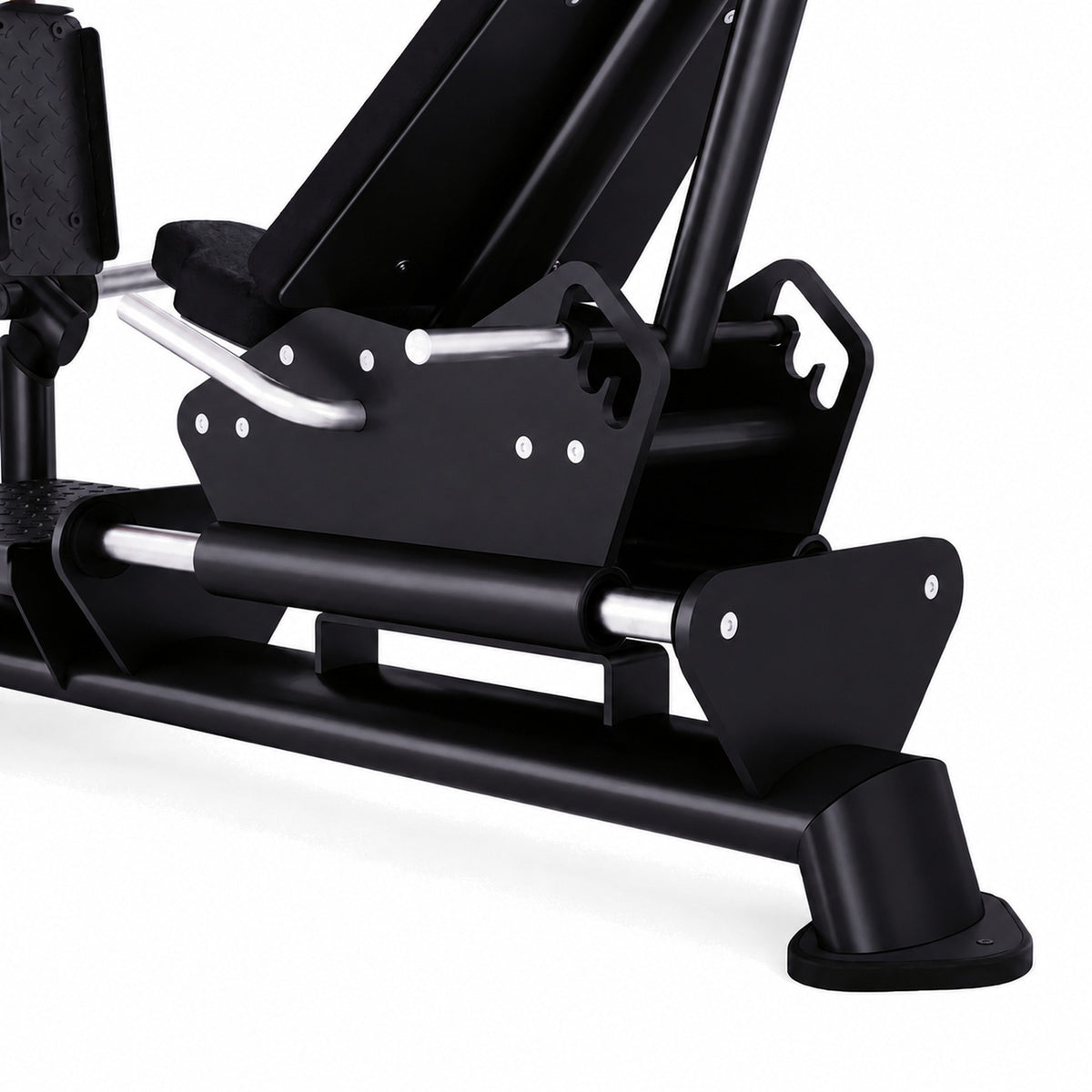 DHZ TITAN Extreme T948 Super Horizontal Alternate Leg Press – super horizontal alternate leg press obsidian black sitzverstellung detail