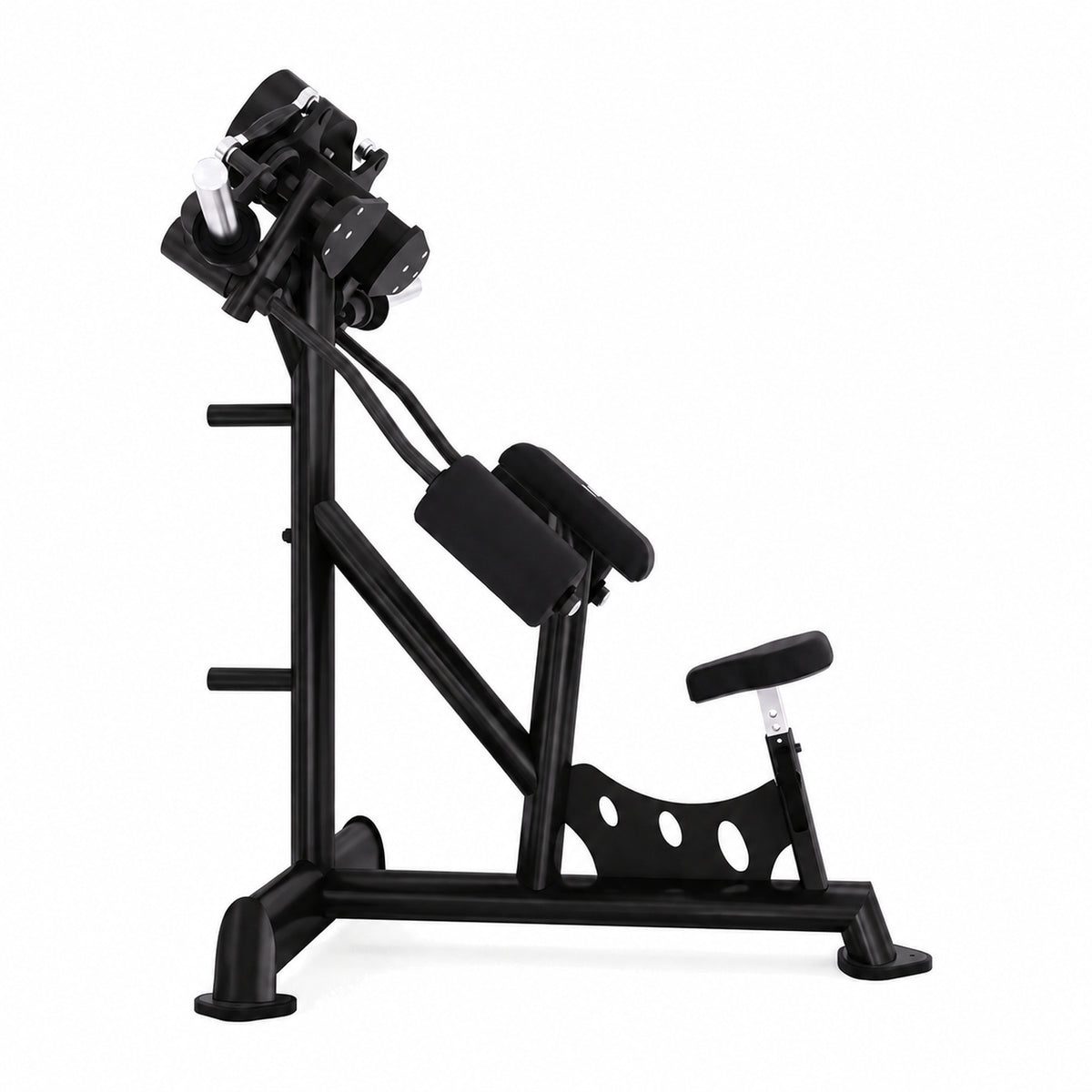 DHZ TITAN Extreme T952 Angled Butterfly – angled butterfly obsidian black seitenansicht