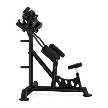 DHZ TITAN Extreme T952 Angled Butterfly – angled butterfly obsidian black seitenansicht