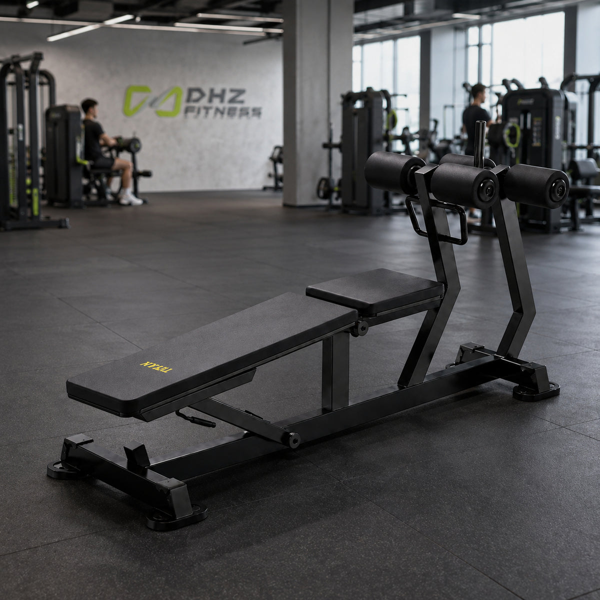 DHZ TITAN Mechanix Y977ZA Adjustable Decline Bench – Verstellbare Negativbank – adjustable decline bench obsidian black premium