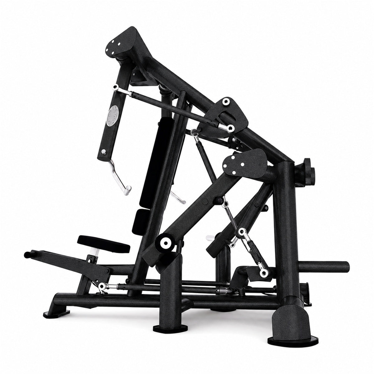DHZ TITAN Extreme T914 Super Vertical Chest Press – Brustpresse für obere Brustmuskulatur – super vertical chest press obsidian black seitenansicht
