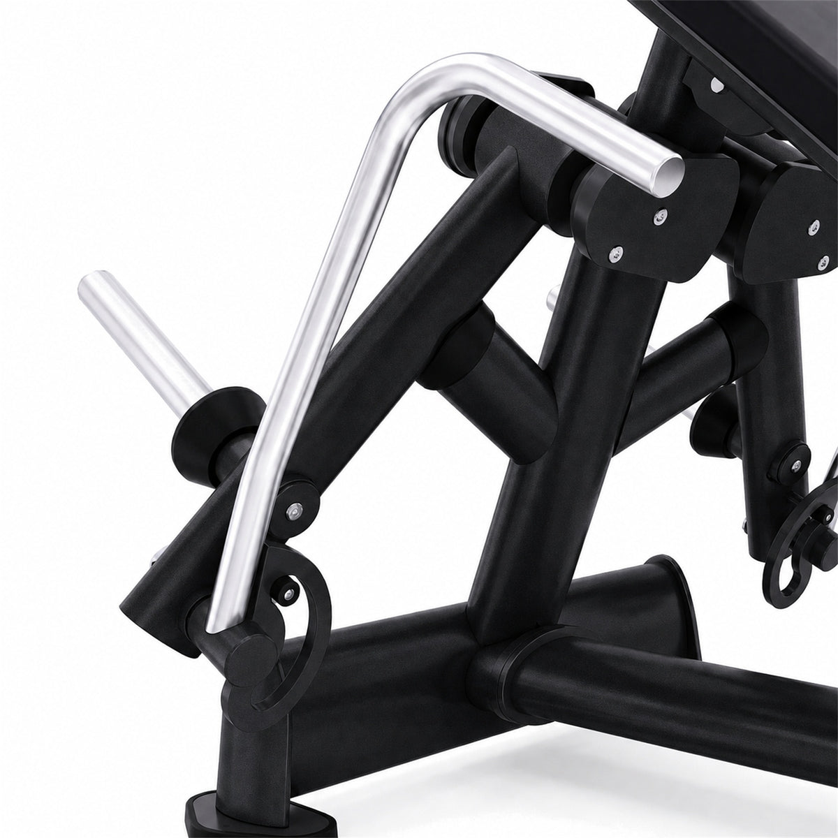 DHZ TITAN Extreme T921 Incline Fly – Schrägbank Butterfly für obere Brust – incline fly obsidian black hebel detail