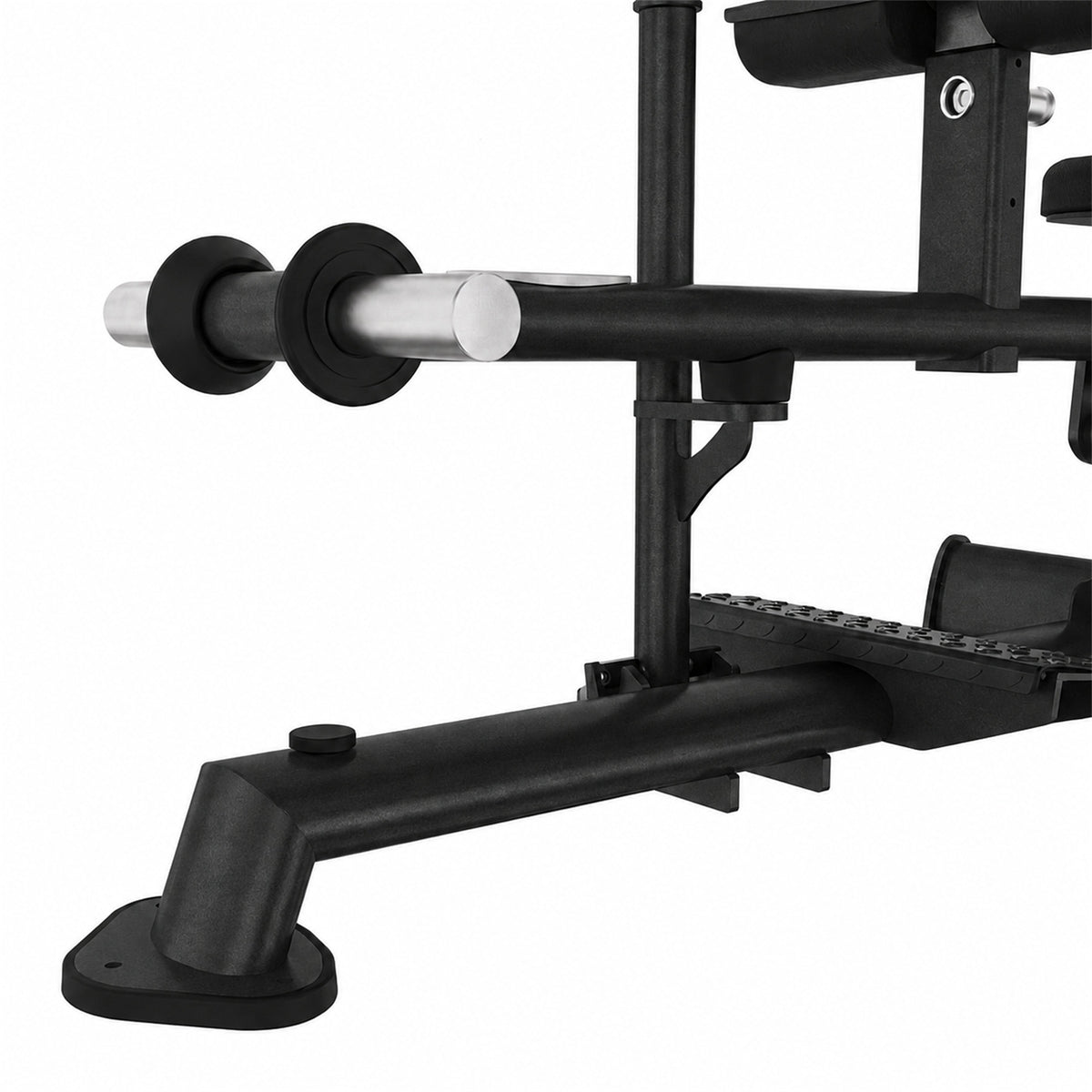 DHZ TITAN Extreme T937 Seated Calf – Professionelle Wadenmaschine – seated calf wadenmaschine obsidian black gewichtshorn detail