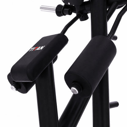 DHZ TITAN Extreme T952 Angled Butterfly – angled butterfly obsidian black armauflagen detail