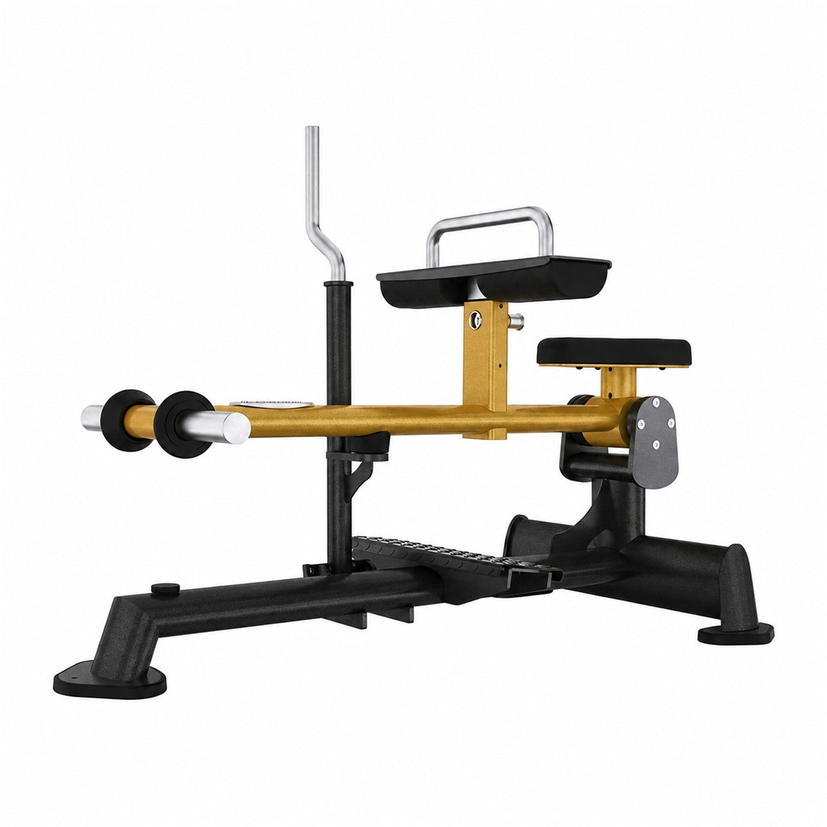 DHZ TITAN Extreme T937 Seated Calf – Professionelle Wadenmaschine – seated calf wadenmaschine schwarz gold hauptansicht