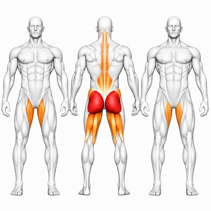 DHZ TITAN Mechanix Y940ZA Rear Kick - Plate Loaded Glute Trainer – rear kick trainierte muskelgruppen gesaess beinbeuger ruecken