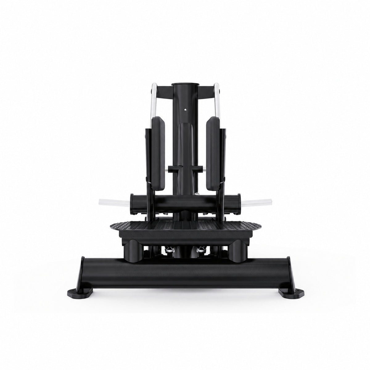 DHZ TITAN Extreme T947 Standing Abductor – Professionelle Plate-Loaded – standing abductor obsidian black frontansicht
